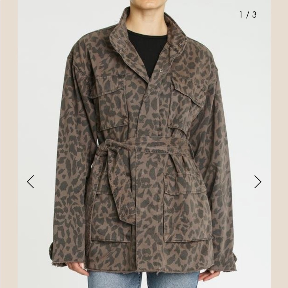PISTOLA DEX JACKET in jagged leopard